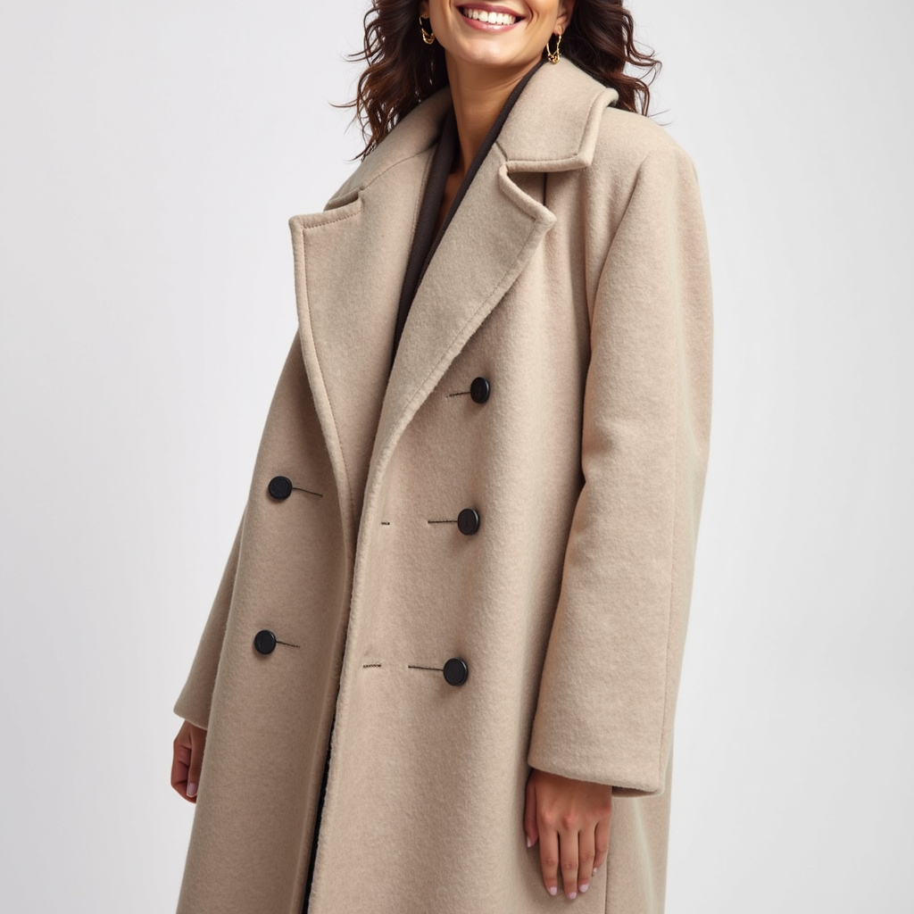 Abrigo de corte extragrande: prenda minimalista esencial para el invierno 2