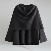 Abrigo de invierno – Tejido de felpa – Estilo chic de entretiempo 2