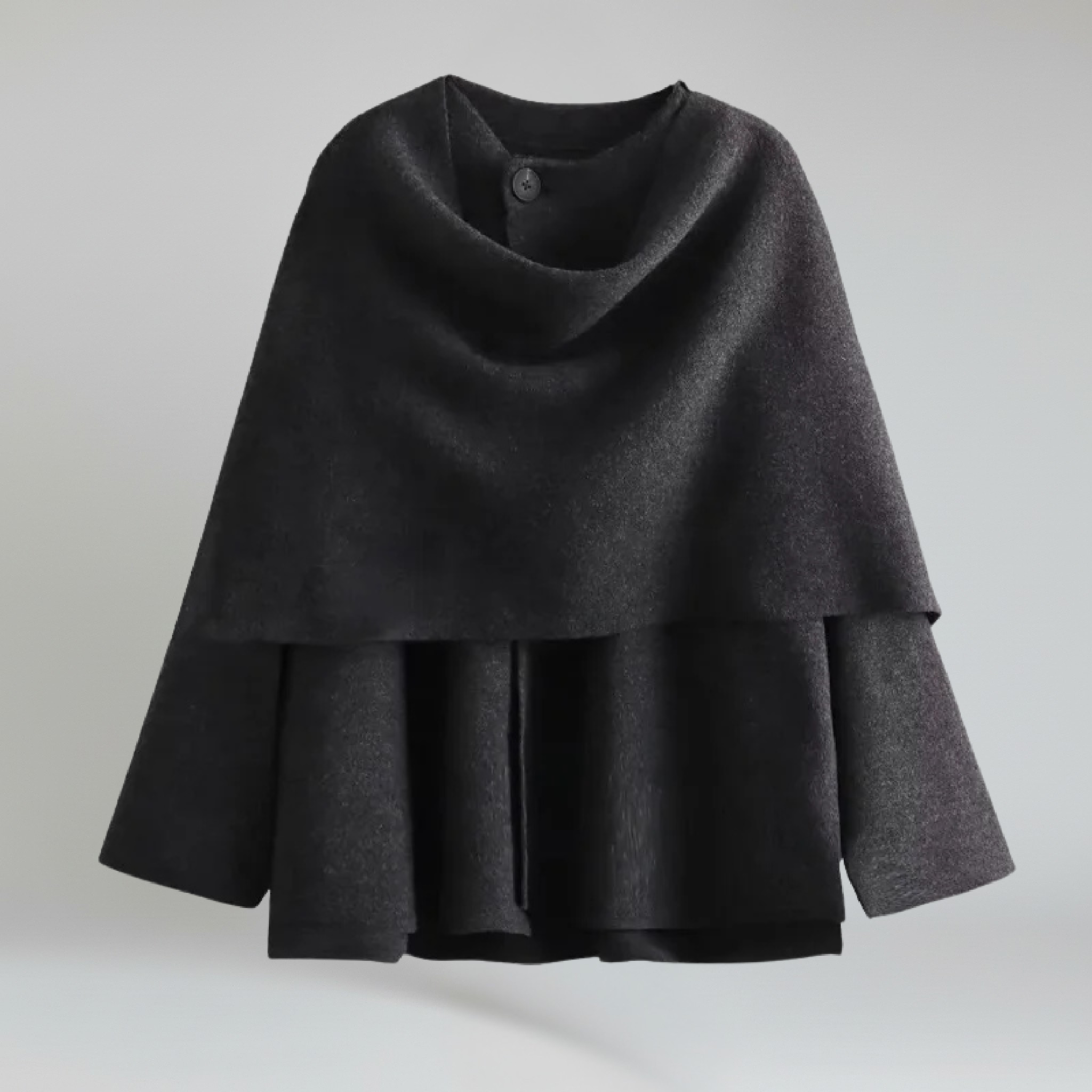 Abrigo de invierno – Tejido de felpa – Estilo chic de entretiempo 2