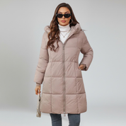 Abrigo largo de plumas – Aislamiento grueso – Estilo informal de invierno 3