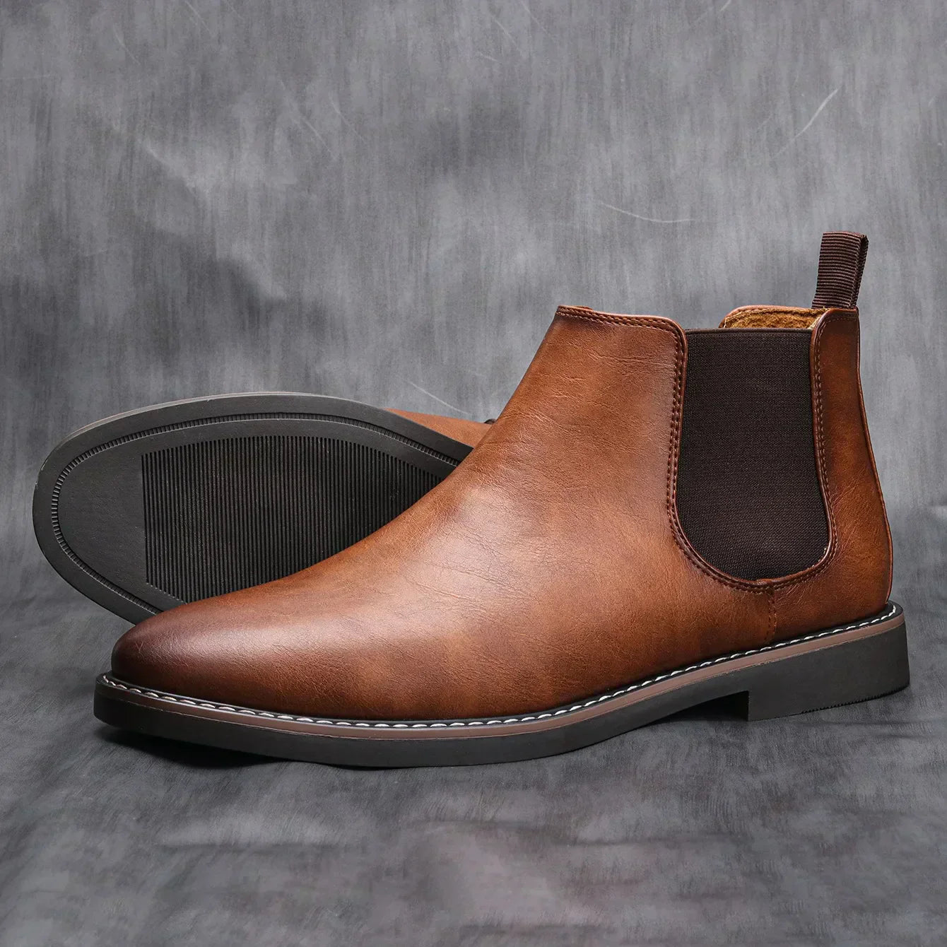 Botas Chelsea para hombre: comodidad y amortiguación, estilo versátil y atemporal 3