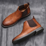 Botas Chelsea para hombre: comodidad y amortiguación, estilo versátil y atemporal 4