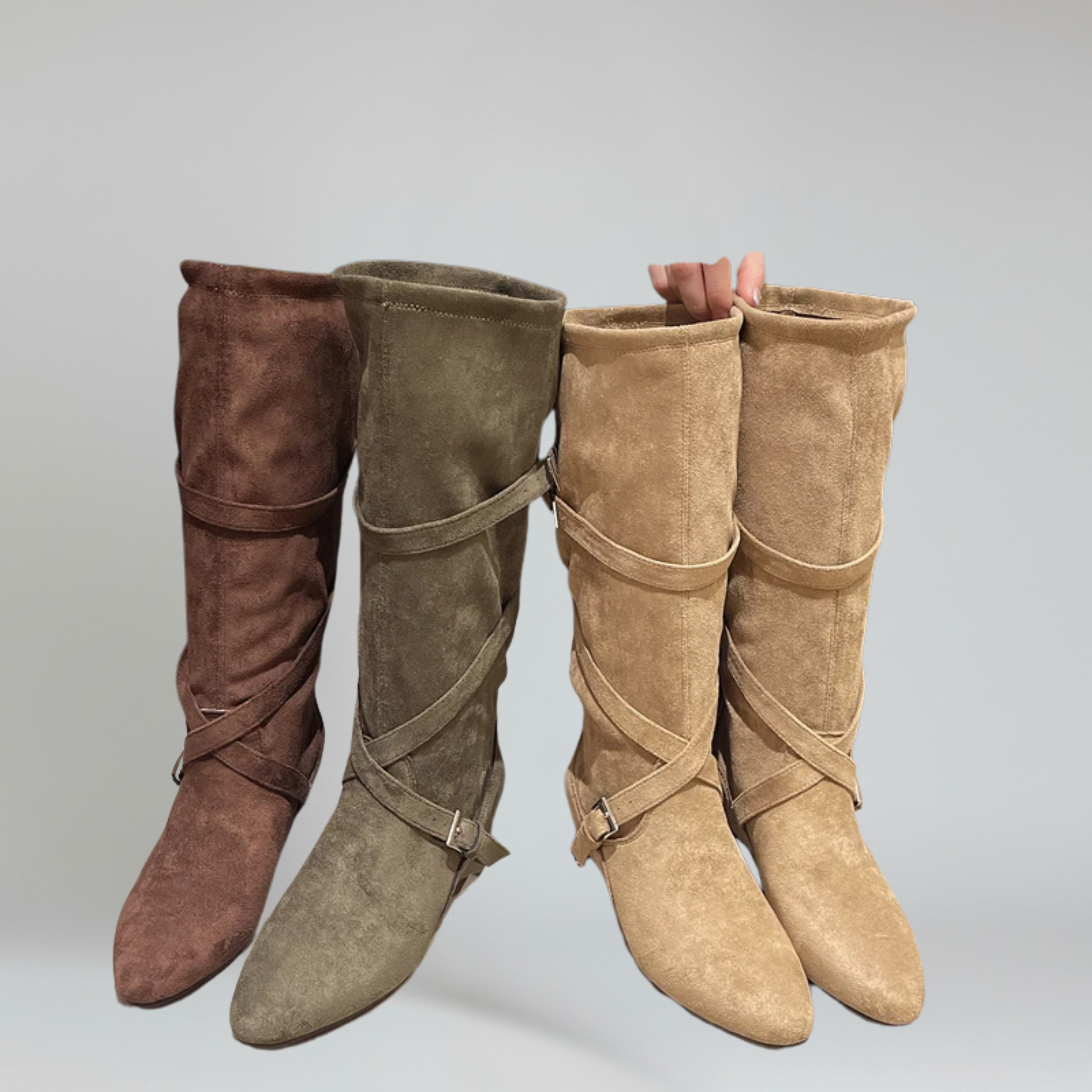 Botas hasta la rodilla para mujer 1