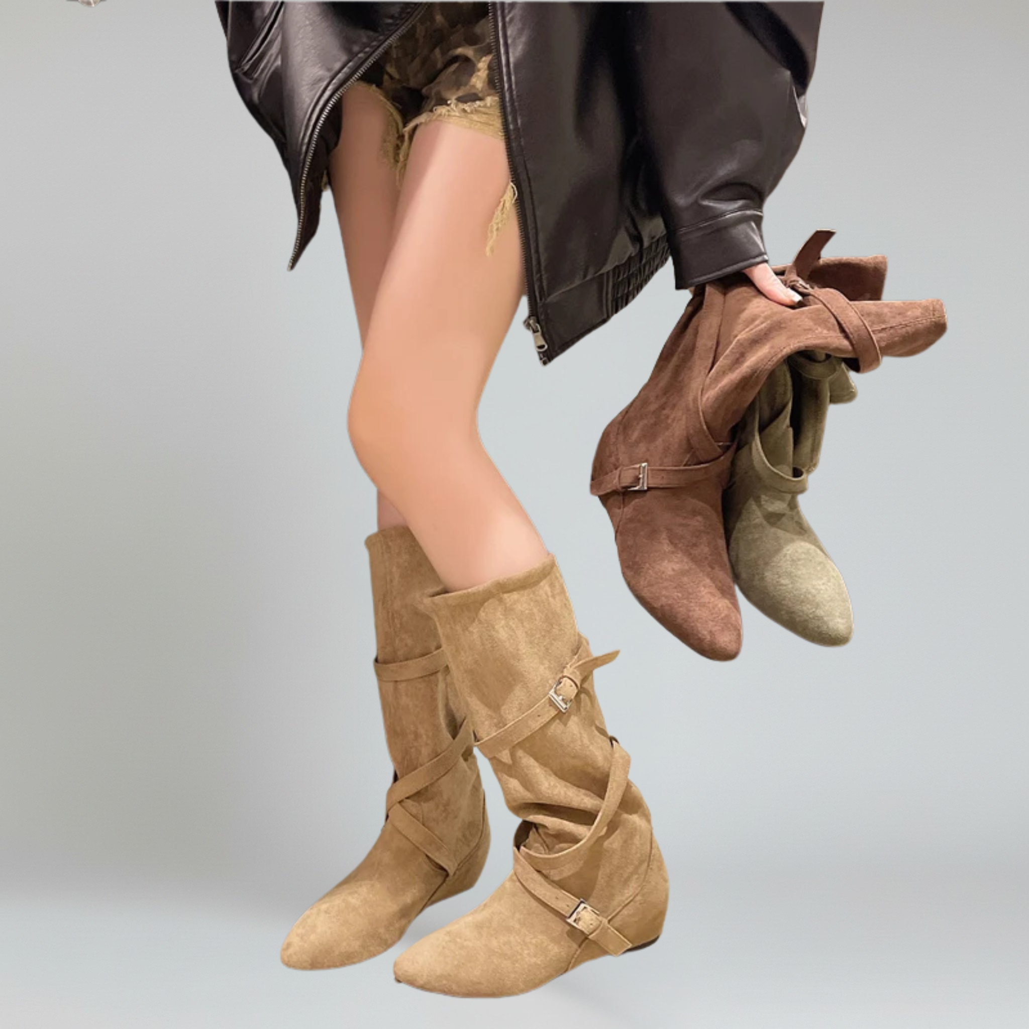 Botas hasta la rodilla para mujer 5