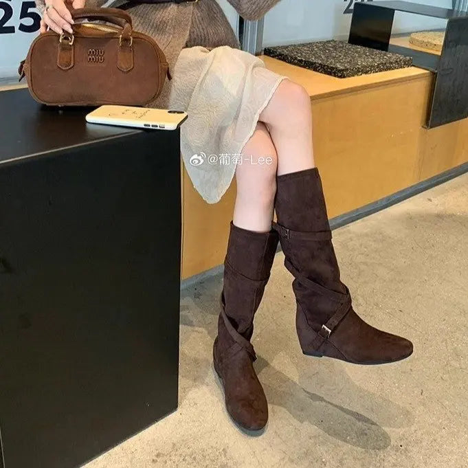 Botas hasta la rodilla para mujer 8