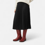 Botas vaqueras hasta la rodilla – Tacón grueso – Estilo western chic 1