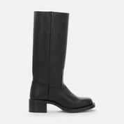 Botas vaqueras hasta la rodilla – Tacón grueso – Estilo western chic 10