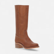 Botas vaqueras hasta la rodilla – Tacón grueso – Estilo western chic 5