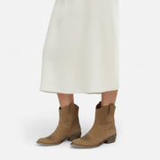 Botines de tacón cuadrado bajo: estilo elegante de invierno 1