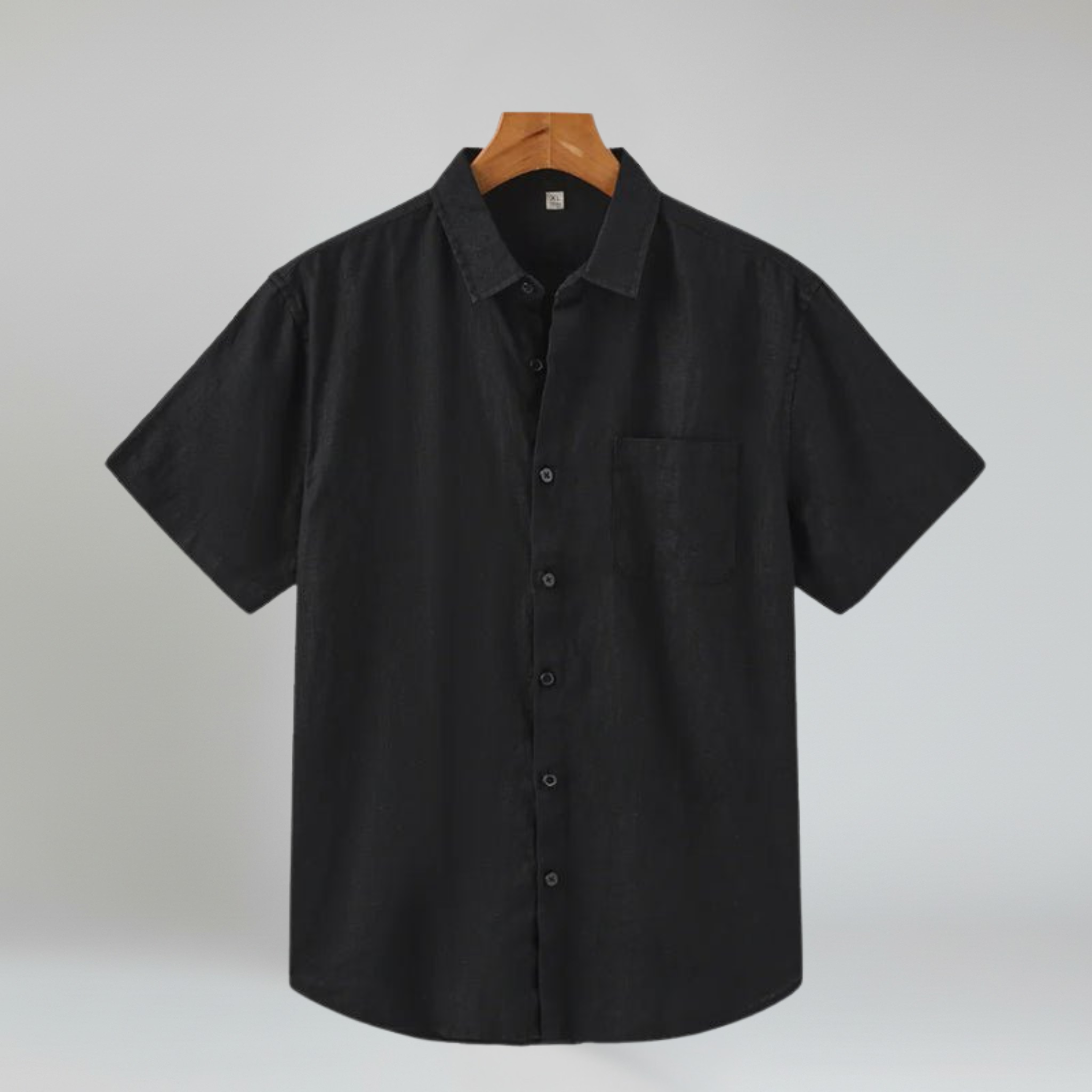 Camisa de lino (manga corta) 8