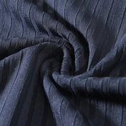 Camiseta de manga larga acanalada – Tejido suave – Sofisticación informal 3