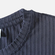 Camiseta de manga larga acanalada – Tejido suave – Sofisticación informal 4