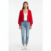 Cárdigan corto: un suéter otoñal acogedor para mujer 1