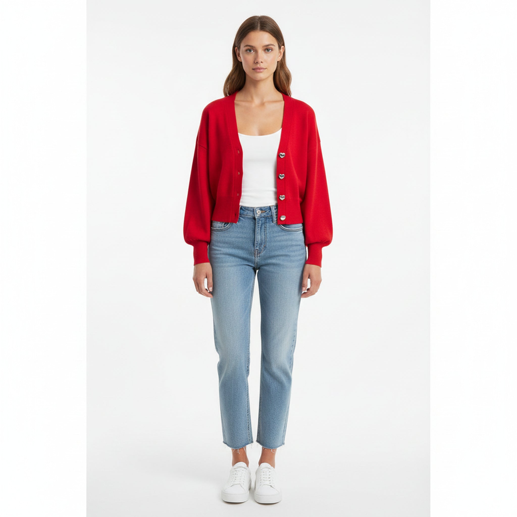 Cárdigan corto: un suéter otoñal acogedor para mujer 1