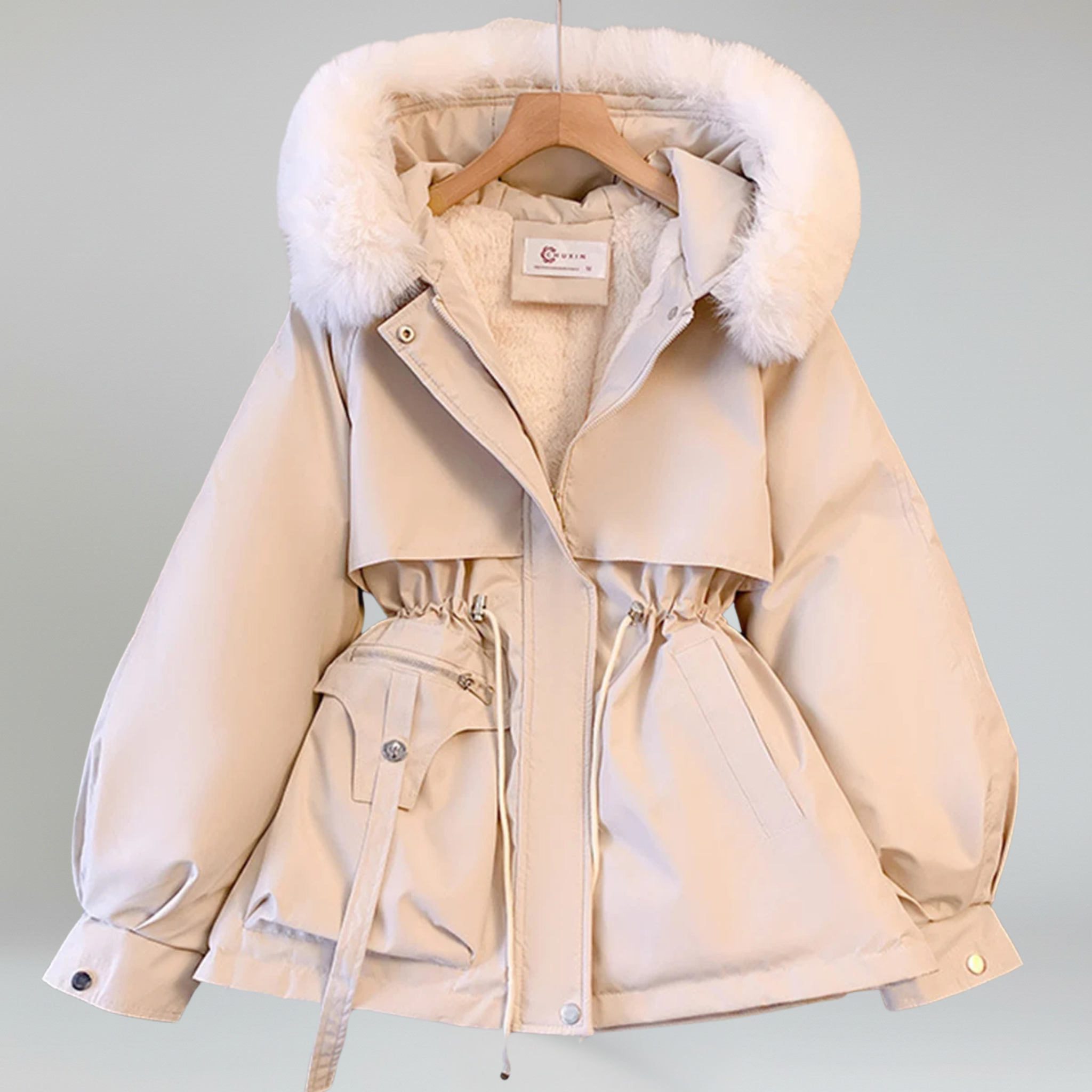 Chaqueta acolchada con capucha: estilo informal de invierno para mujer 6