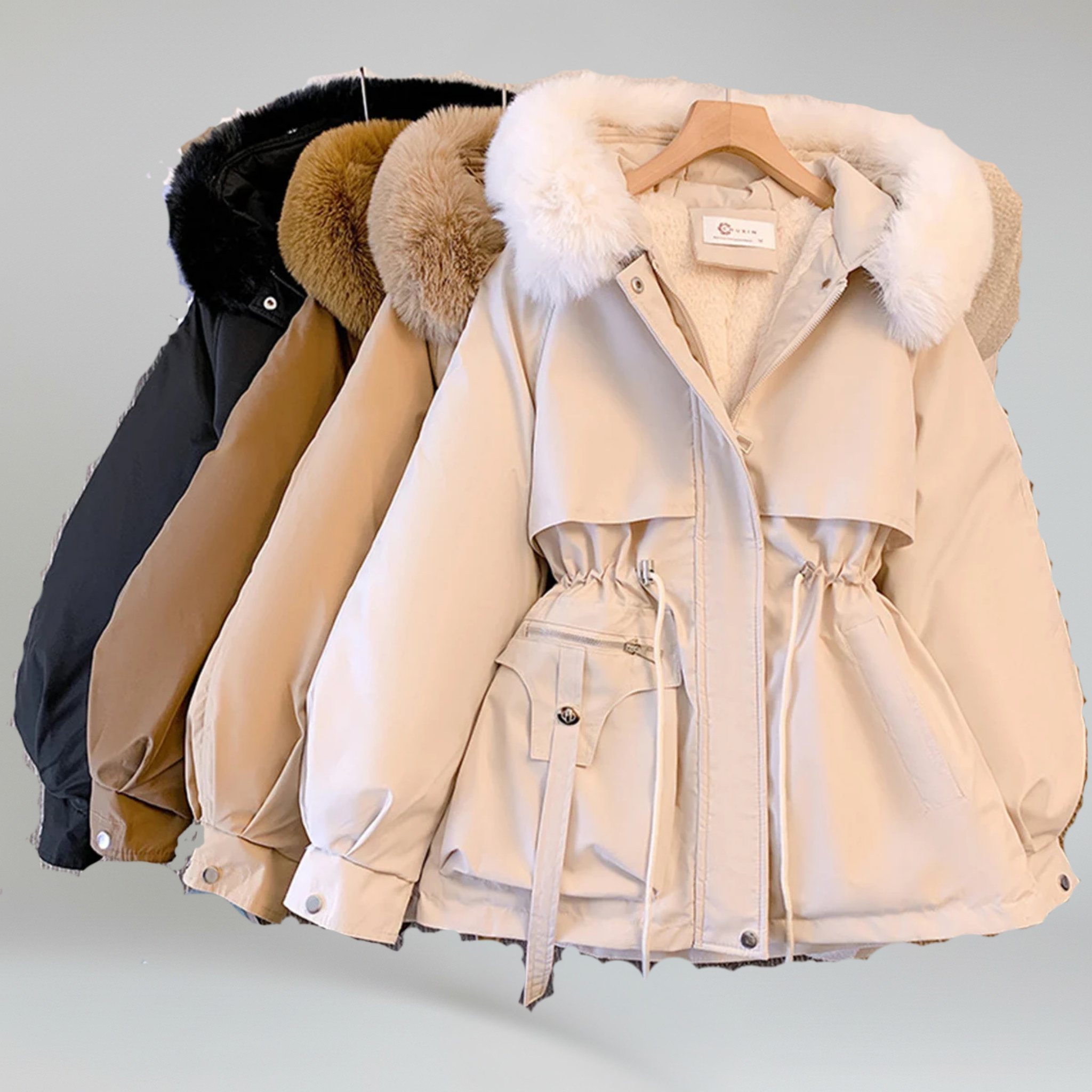 Chaqueta acolchada con capucha: estilo informal de invierno para mujer 8