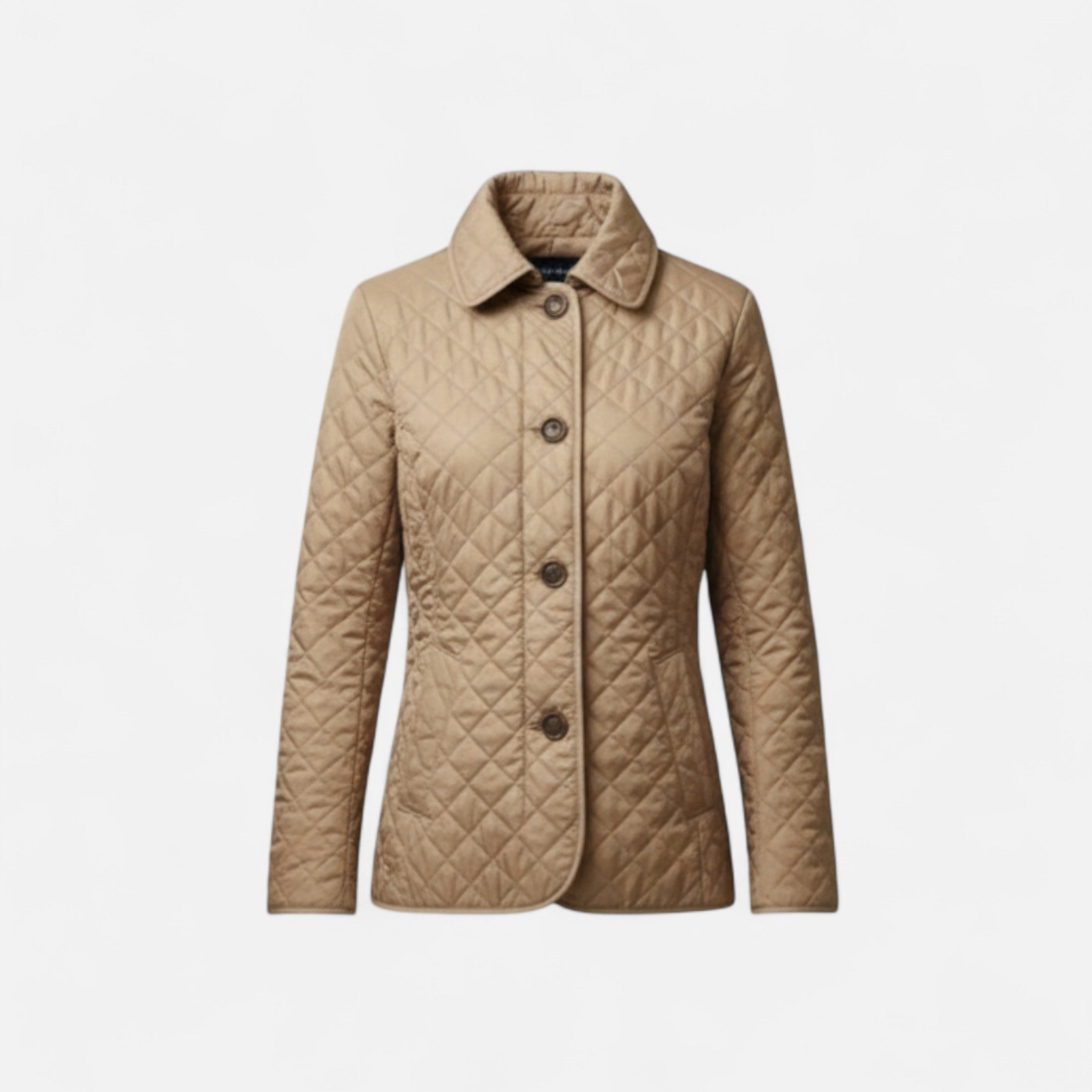 Chaqueta acolchada de corte entallado para un estilo elegante de invierno 5