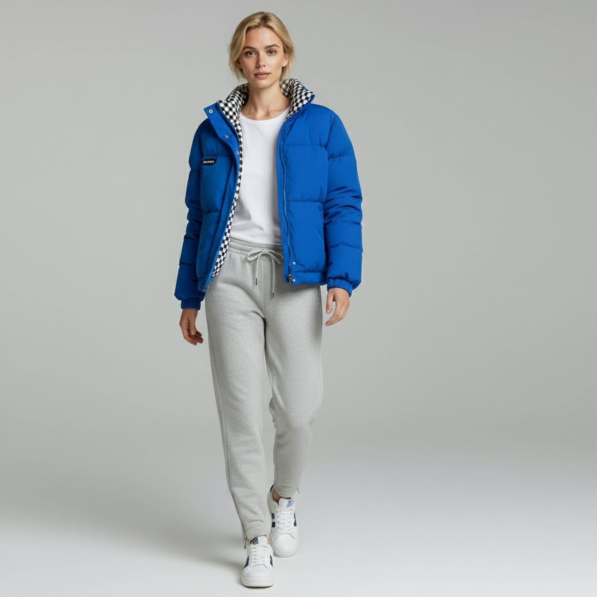 Chaqueta acolchada de invierno para mujer. 0