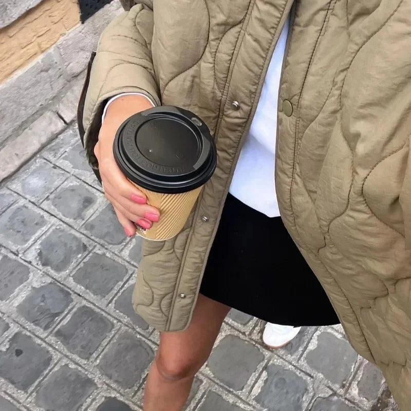 Chaqueta acolchada ligera, esencial para el invierno 4