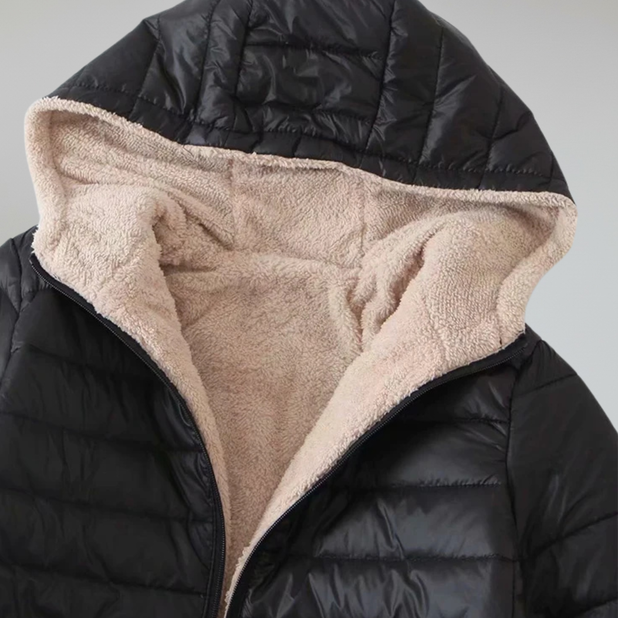Chaqueta con capucha – Polar suave – Imprescindible para la oficina y el tiempo libre 5