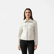 Chaqueta con cuello de solapa – Diseño ligero – Imprescindible elegante para el invierno 1