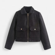 Chaqueta con cuello de solapa – Diseño ligero – Imprescindible elegante para el invierno 10