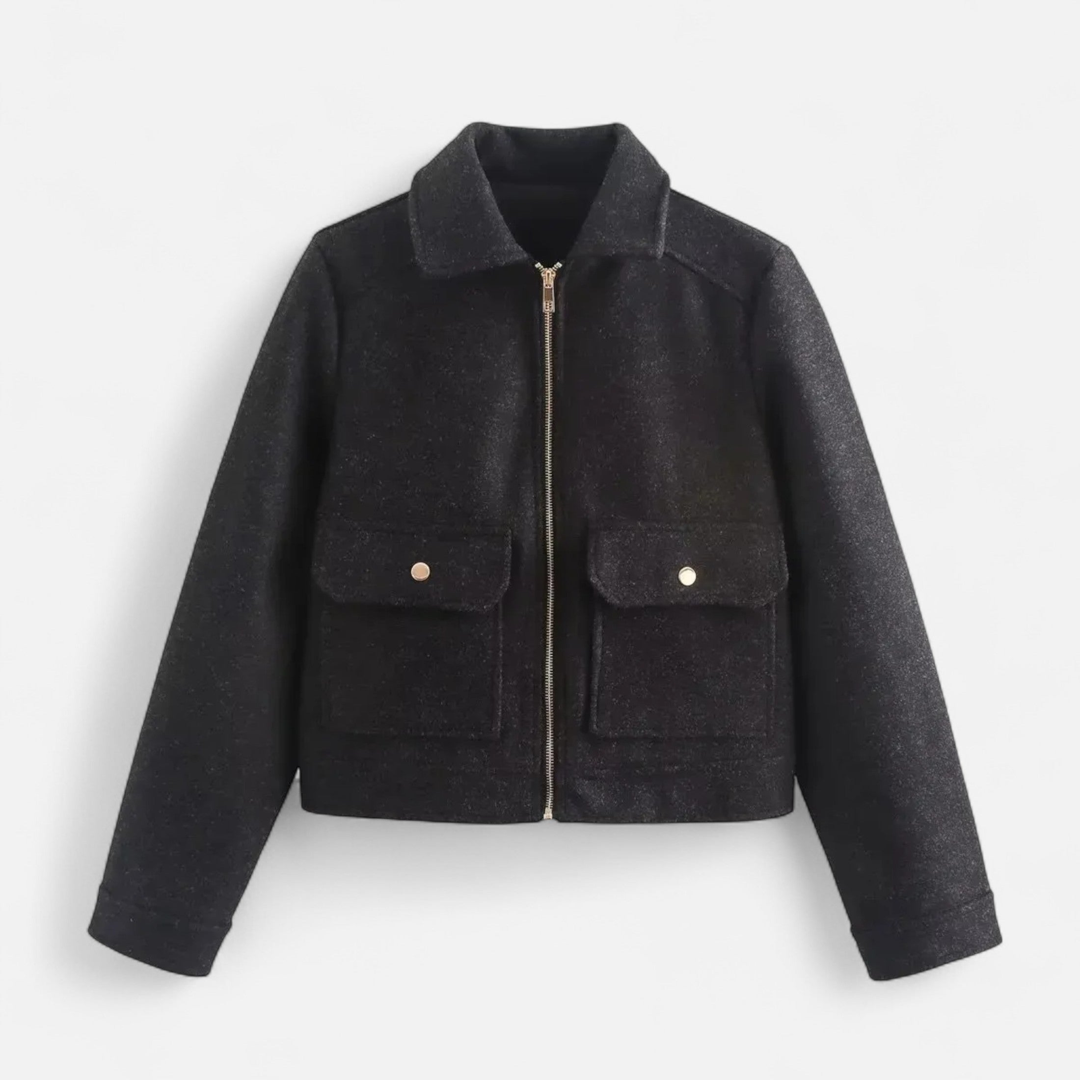 Chaqueta con cuello de solapa – Diseño ligero – Imprescindible elegante para el invierno 10