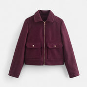 Chaqueta con cuello de solapa – Diseño ligero – Imprescindible elegante para el invierno 4