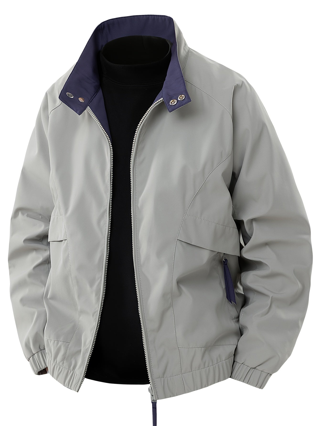 Chaqueta cortavientos ligera e impermeable de estilo urbano e informal. 9