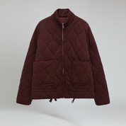 Chaqueta de algodón – Diseño acolchado vintage – Estilo de capas sencillo 5