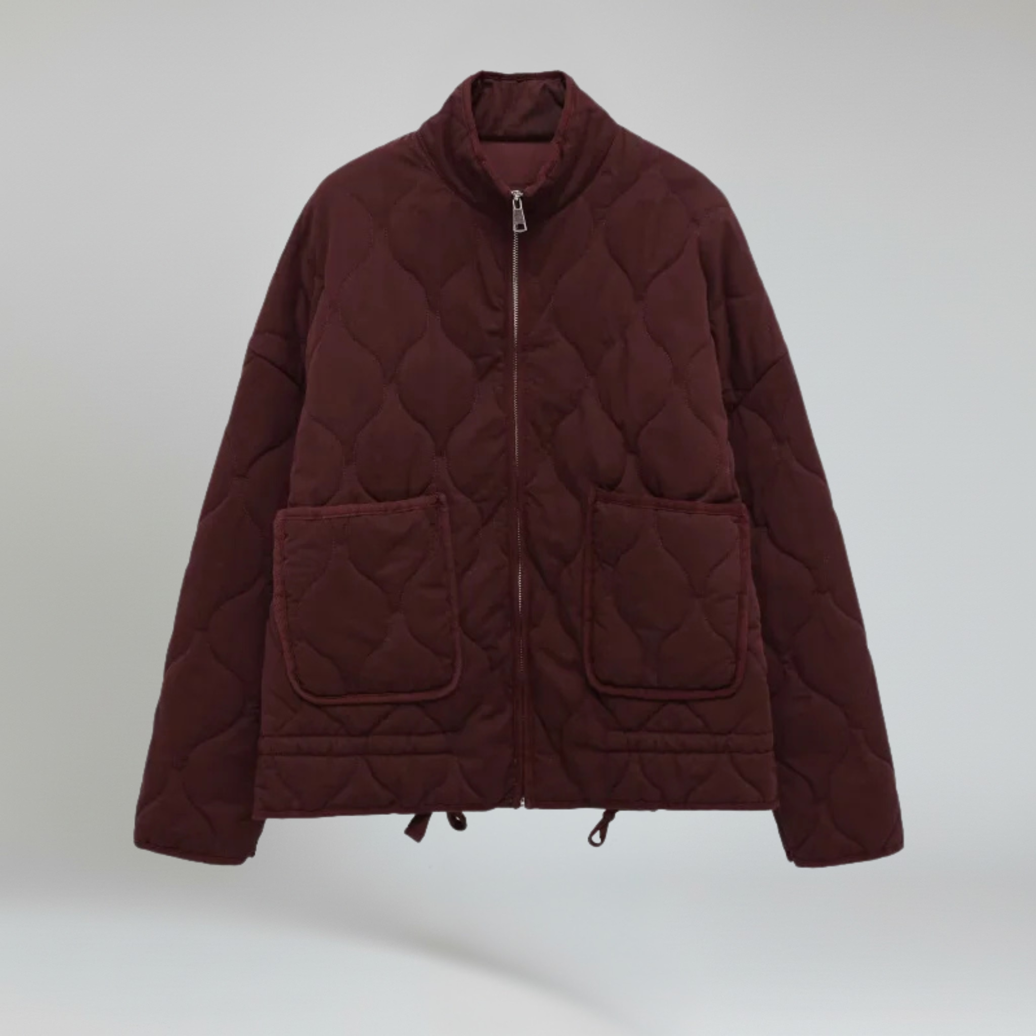 Chaqueta de algodón – Diseño acolchado vintage – Estilo de capas sencillo 5