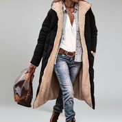 Chaqueta de invierno de doble cara – Relleno de algodón grueso – Estilo elegante 3