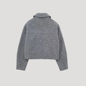 Chaqueta de lana – Corte corto – Estilo casual elegante 2