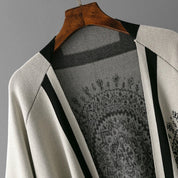 Conjunto de punto de 3 piezas – Tejido acanalado suave – Elegancia informal para estar en casa 2