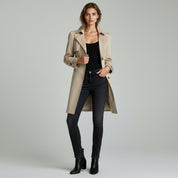 Gabardina – Corte entallado – Prenda básica para uso informal y de trabajo 1