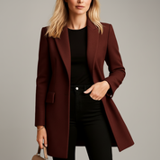 Gabardina cruzada para mujer 1