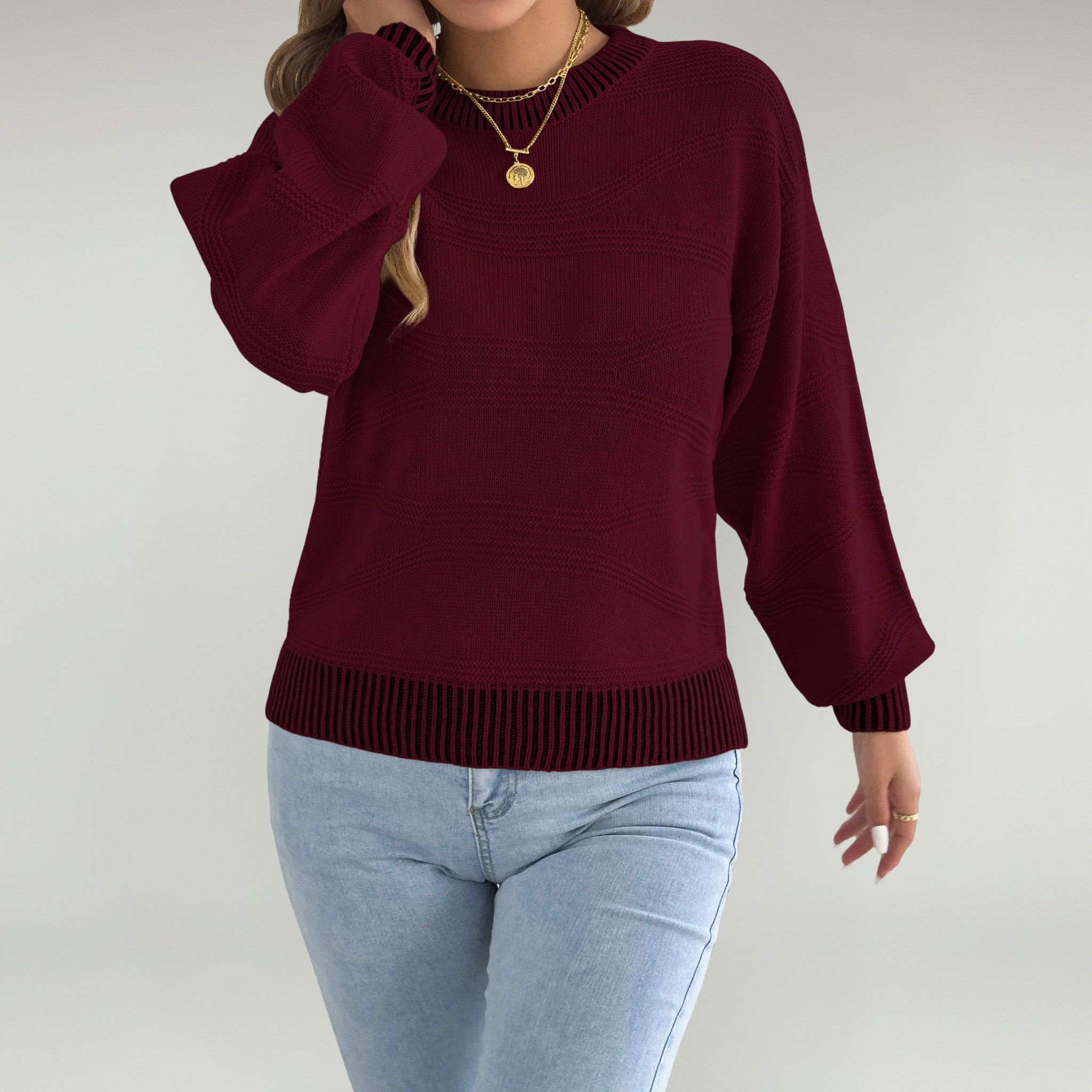 Jersey de punto con diseño de rayas: una prenda esencial para el otoño. 7