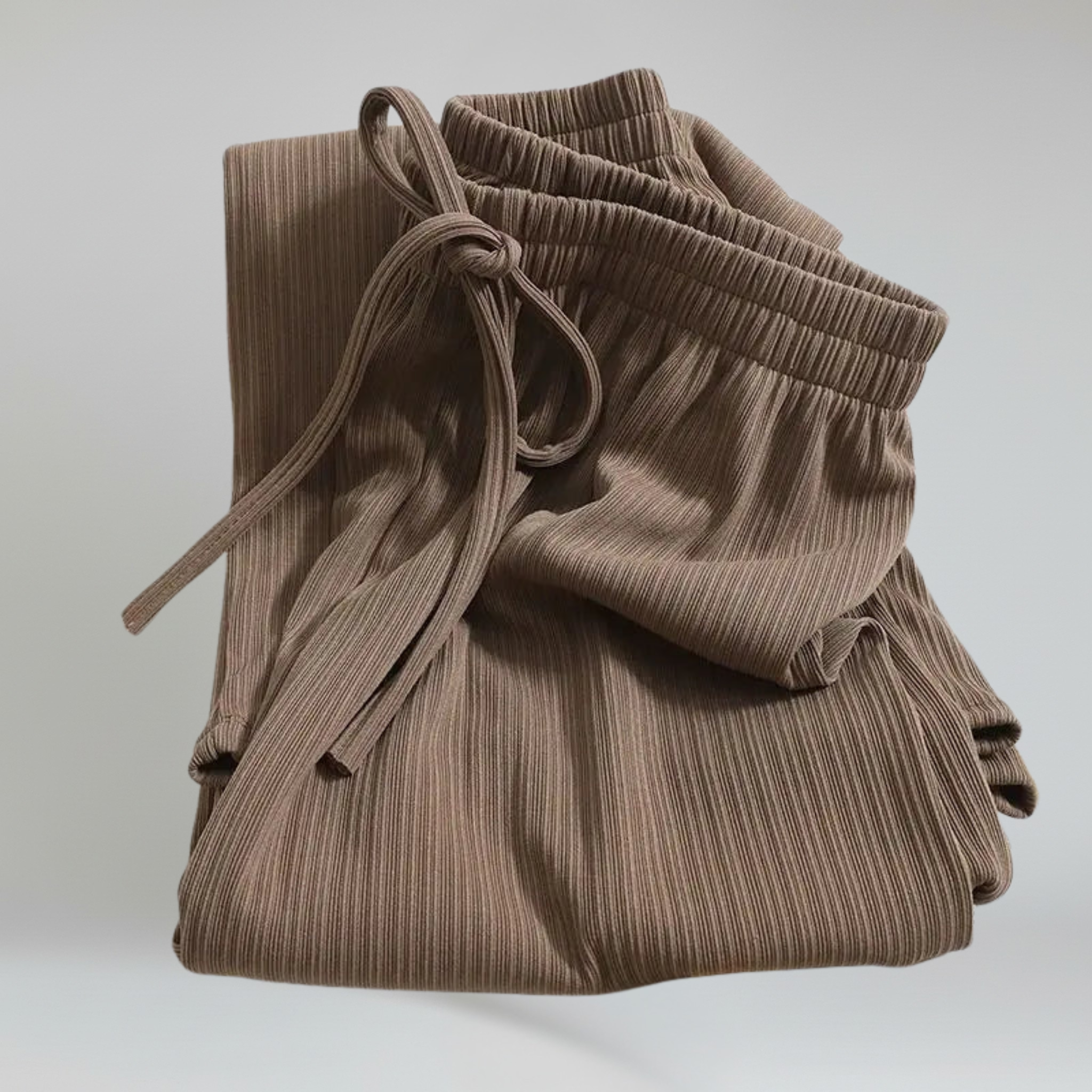 Pantalones Palazzo – Textura Plisada – Estilo Cómodo para Descansar 4