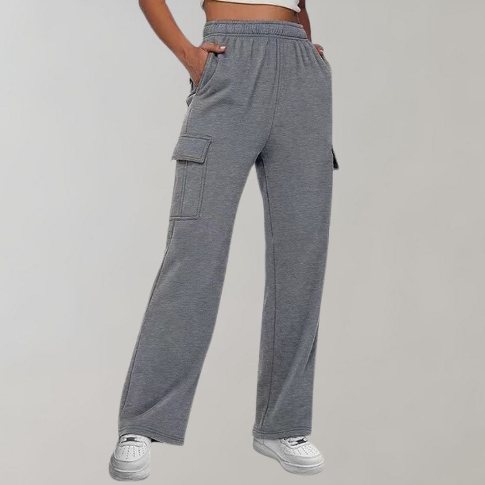 Pantalones cargo con bolsillos de solapa 8