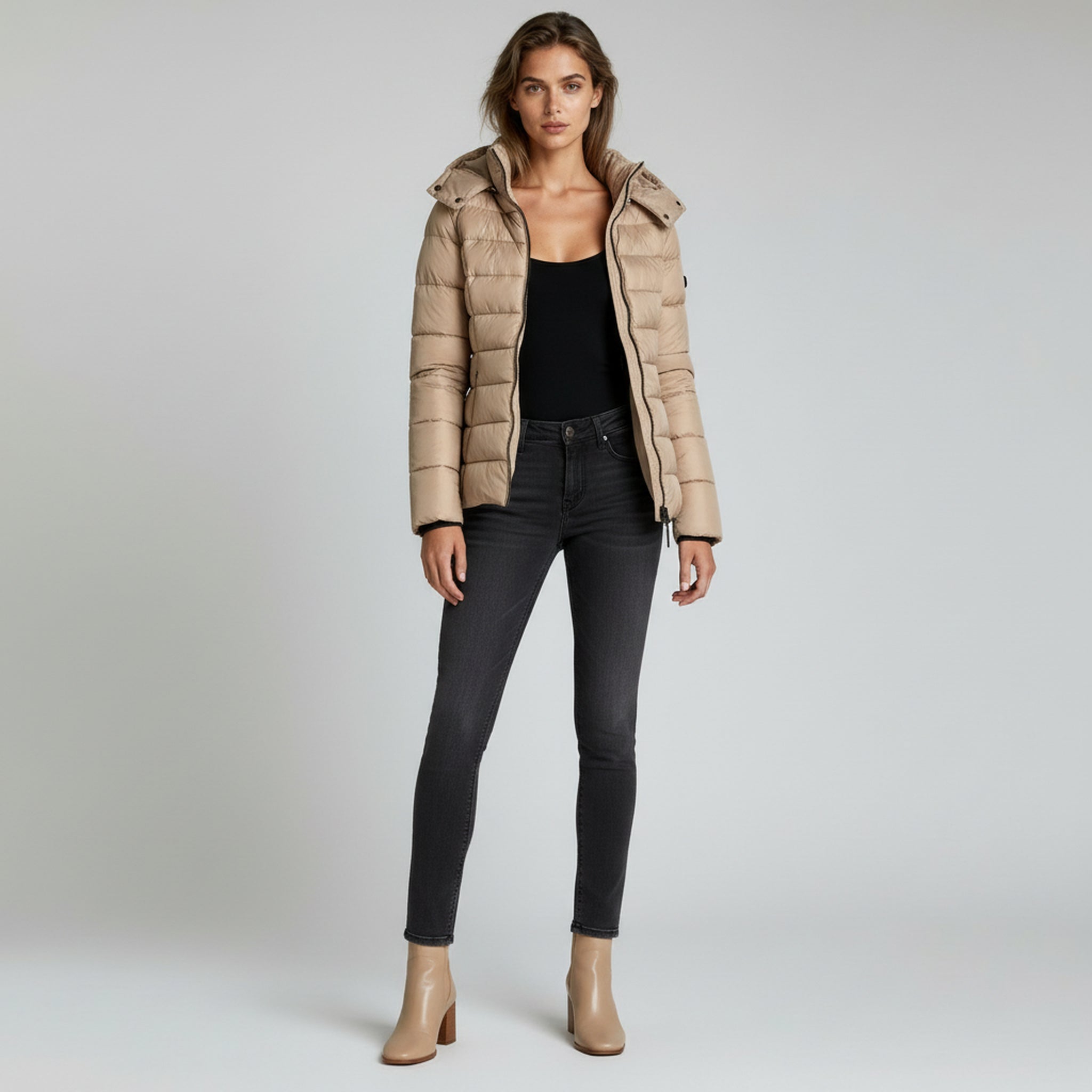 Parka acolchada: prenda esencial de invierno para mujer 1