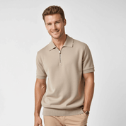 Polo con cremallera – Punto suave – Look moderno e informal 1