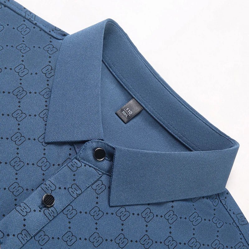 Polo con estampado de monograma: look elegante y lujoso 7