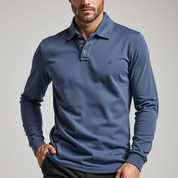 Polo de manga larga – Tejido de alto rendimiento – Ropa deportiva elegante y moderna 1