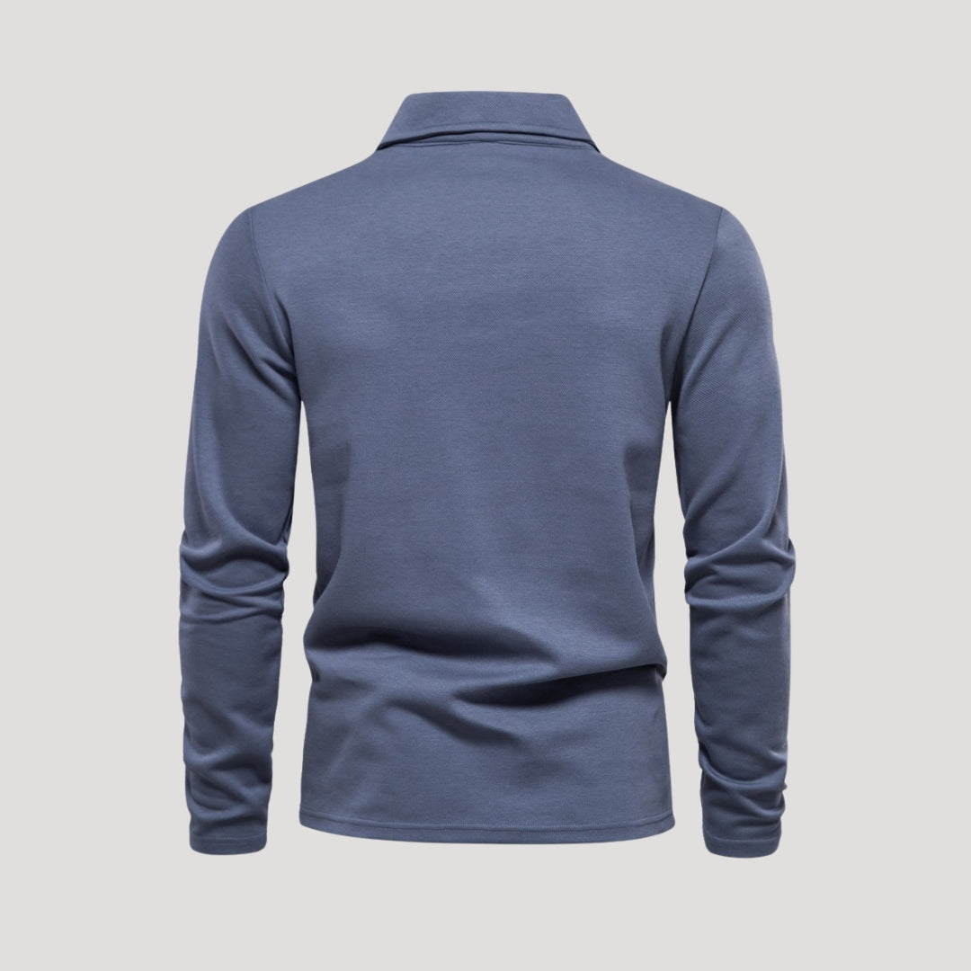 Polo de manga larga – Tejido de alto rendimiento – Ropa deportiva elegante y moderna 4