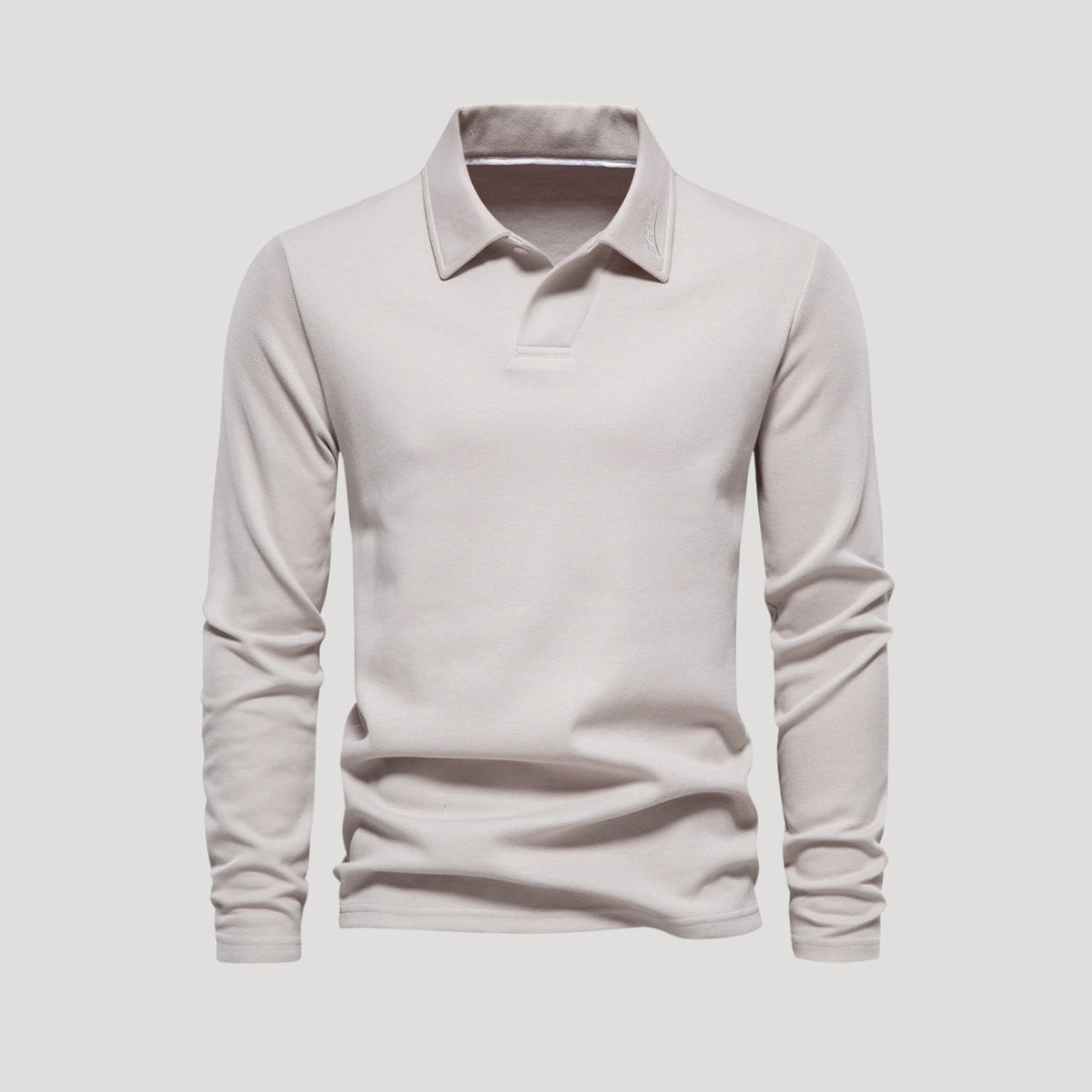 Polo de manga larga – Tejido de alto rendimiento – Ropa deportiva elegante y moderna 7
