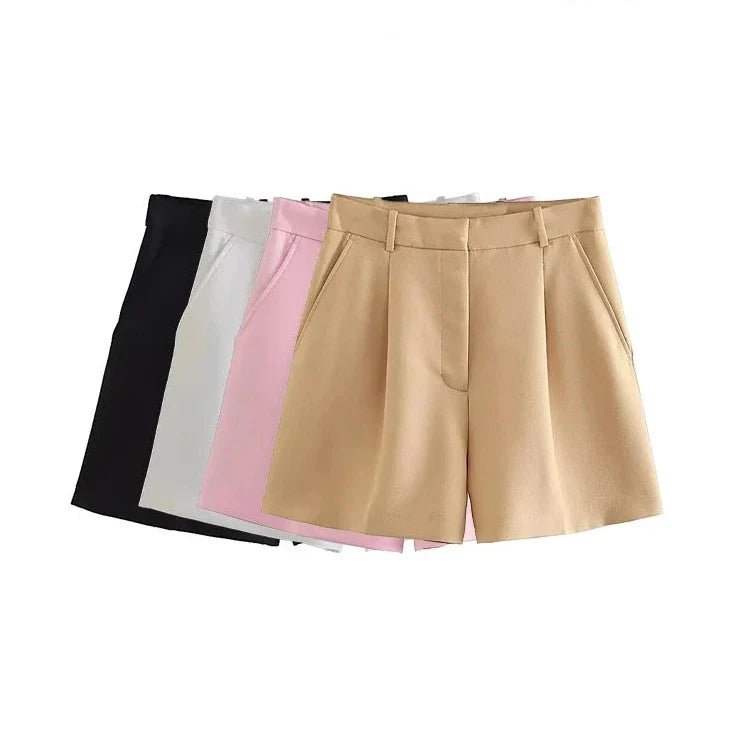 Shorts a medida – Tejido suave – Estilo chic para el día a día 2