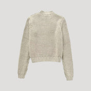 Suéter de punto grueso, cuello vuelto y bolsillo acogedor 3