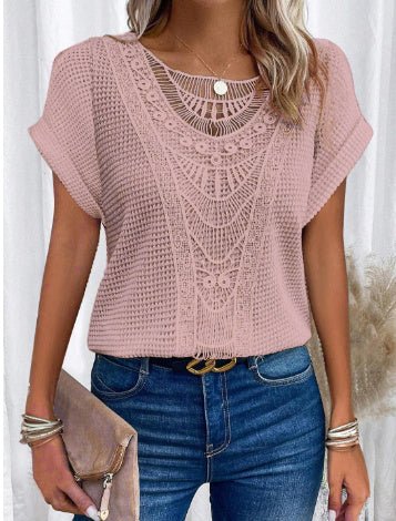 Top con detalle de encaje – Algodón transpirable – Estilo boho chic 5