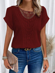 Top con detalle de encaje – Algodón transpirable – Estilo boho chic 6