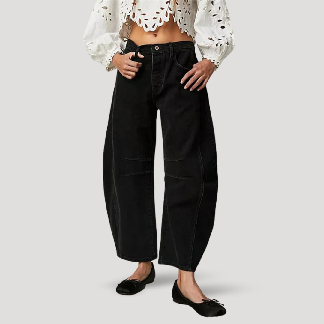 Vaqueros globo – Corte relajado – Estilo urbano moderno 0